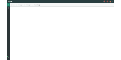 Breadcrumb navigation demo
