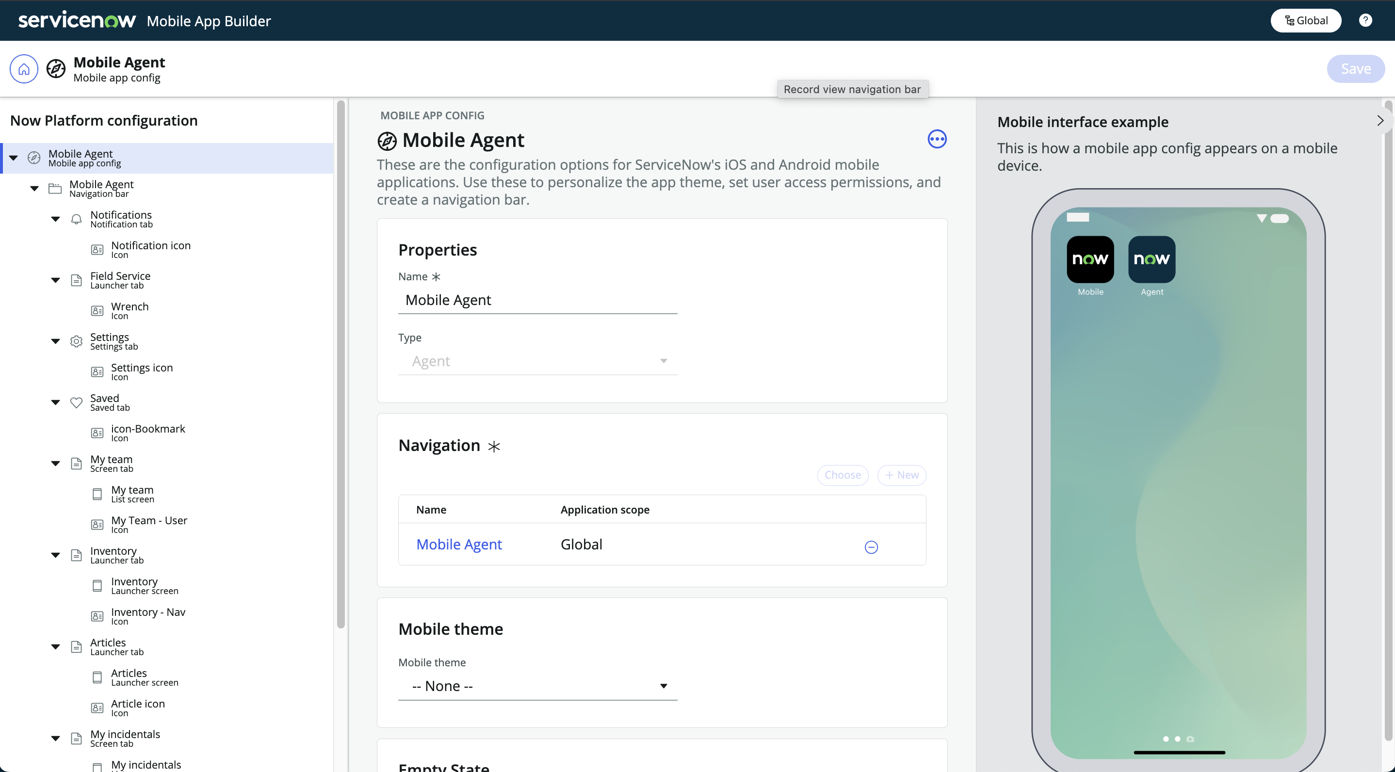 Mobile App Builder