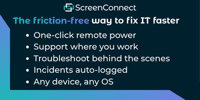 ScreenConnect Remote Support Integration