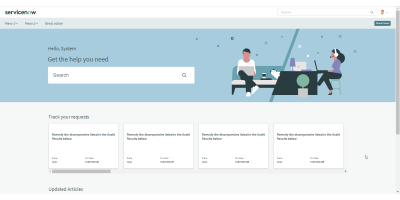 Portal navigation demo