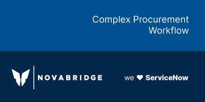 Complex Procurement Workflow
