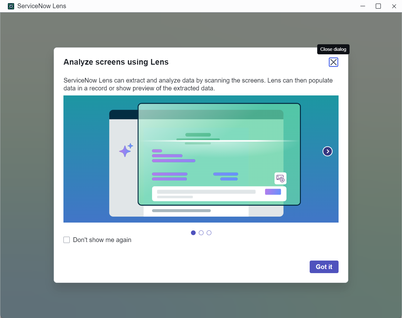 ServiceNow Lens