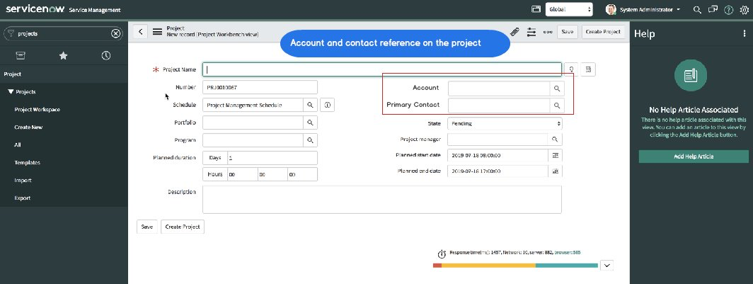 Customer Project Management