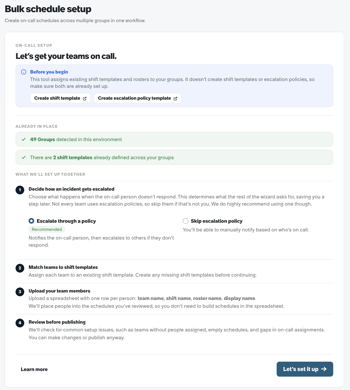 On-Call Onboarding