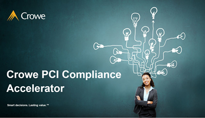 Crowe PCI Compliance Accelerator