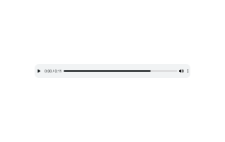 Audio player component