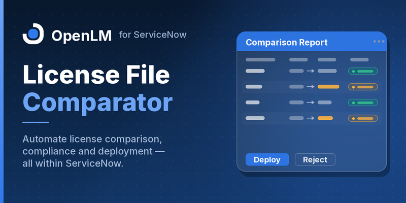 OpenLM License File Comparator