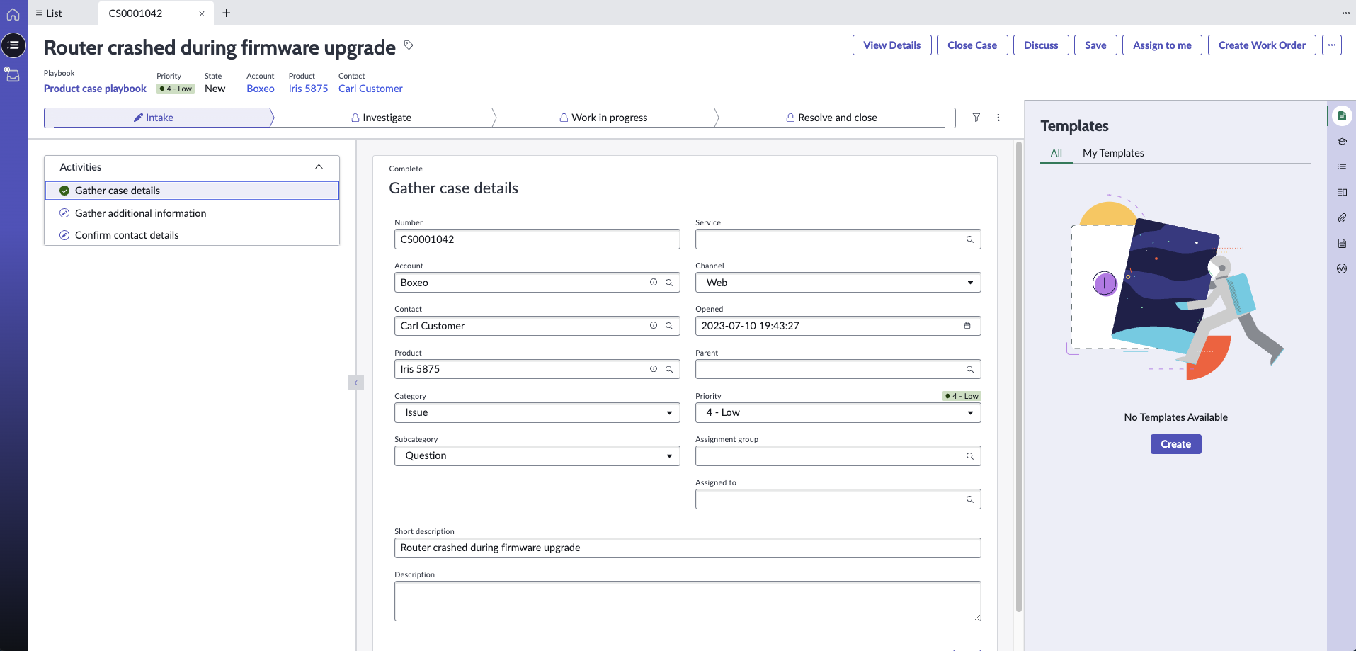 Playbooks for Customer Service Management