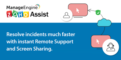 Zoho Assist - Remote Support and Screen Sharing