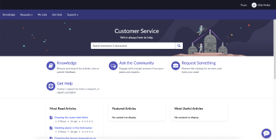 Consumer Service Portal