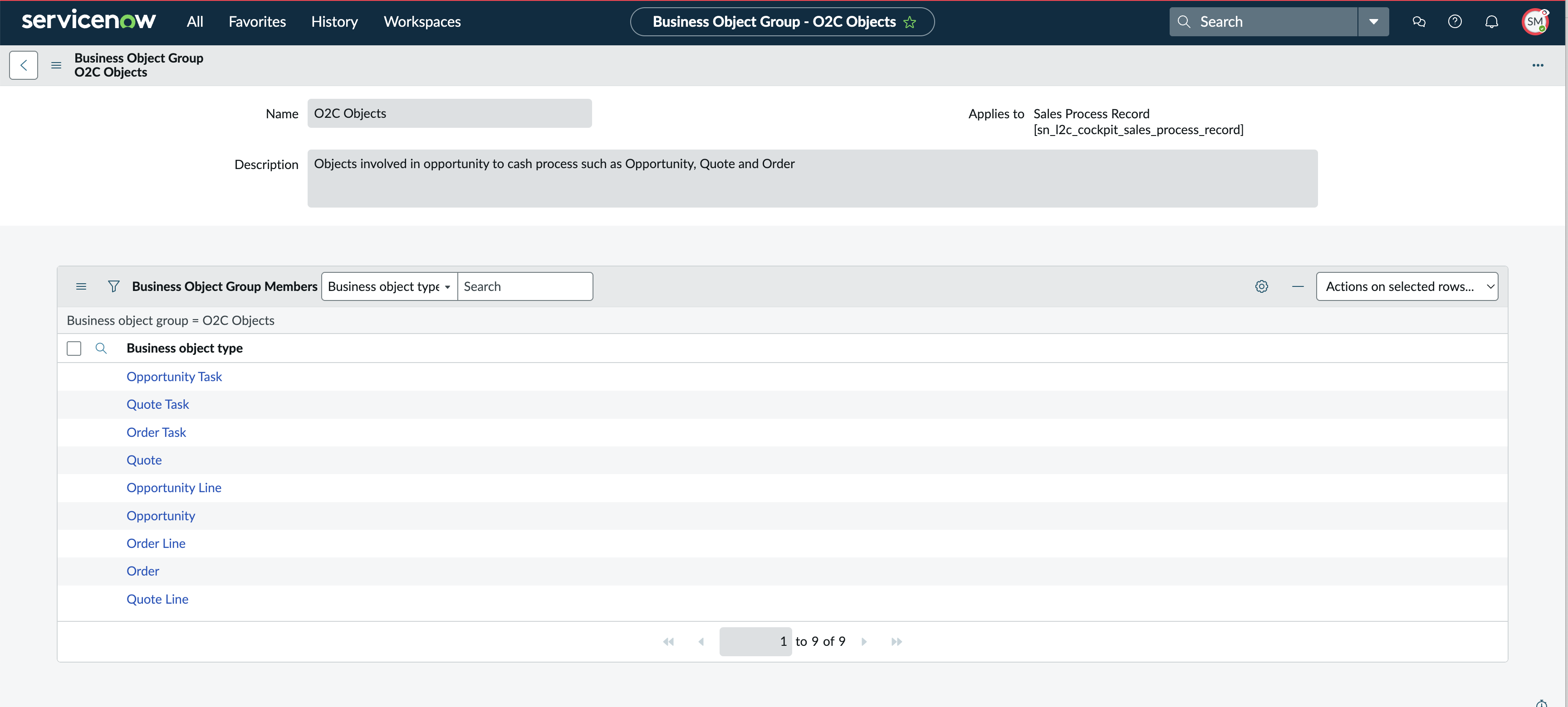 Business Object Core