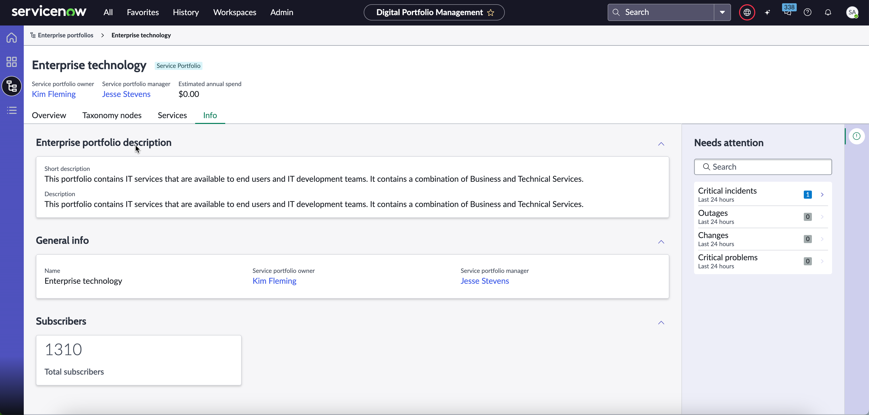 Digital Portfolio Management