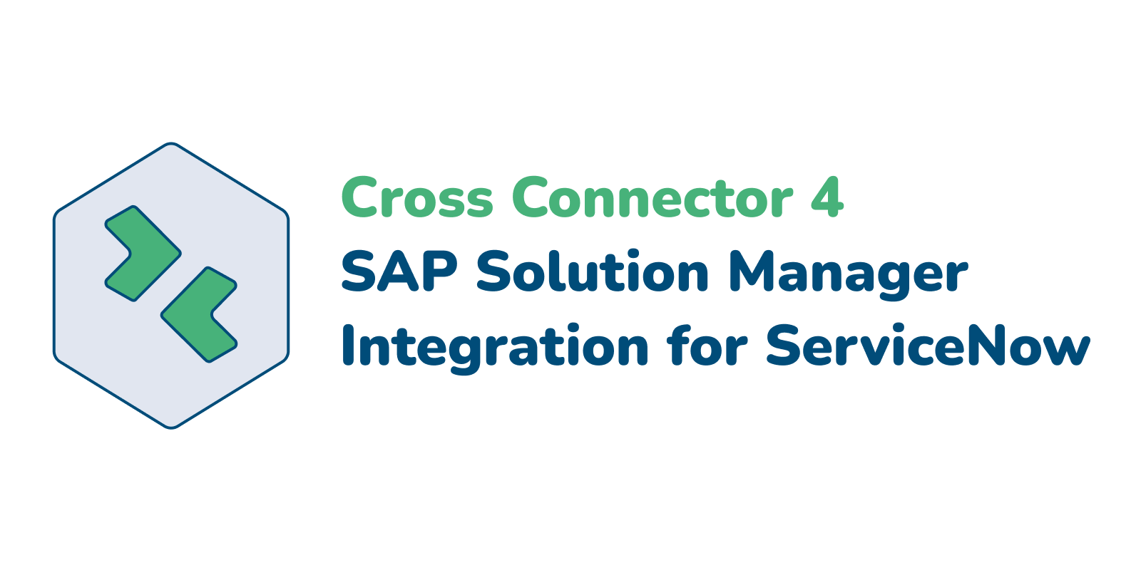 Cross Connector 4 Solution Manager
